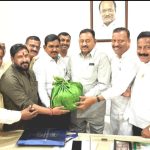 कामशेत येथे शेतकरी भवन उभारणीसाठी निधीची मागणी; मंत्री बाबासाहेब पाटील यांचे सकारात्मक आश्वासन