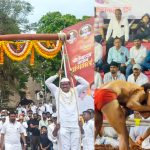 तिर्थक्षेत्र श्री पोटोबा महाराज उत्सवाला वडगाव मावळात भक्तिमय प्रारंभ; पालखी, कुस्त्या व बैलगाडा शर्यतींनी रंगली जत्रा