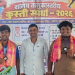 शालेय तालुकास्तरीय कुस्ती स्पर्धेत येळसेच्या ओंकार ठाकरचा प्रथम क्रमांक